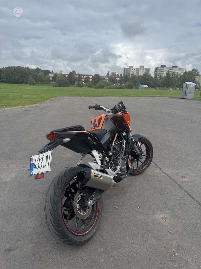 KTM Duke 125cc, street / classic
