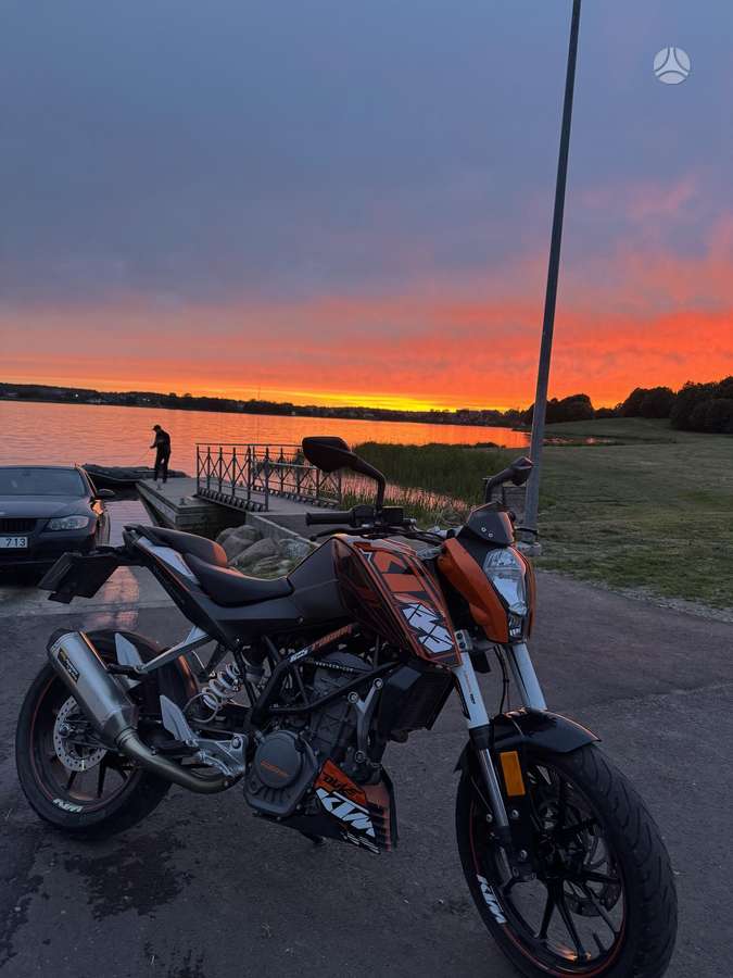KTM Duke 125cc, street / classic