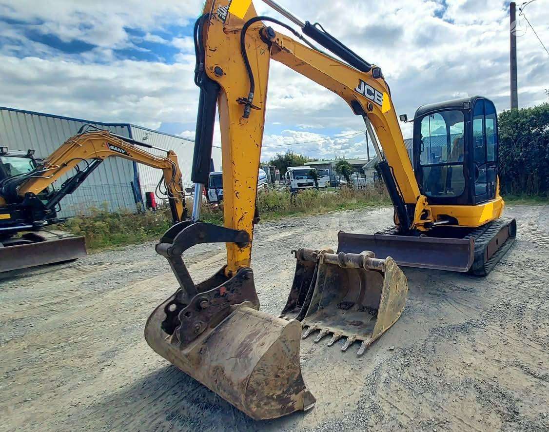 JCB 8065RTS, mini ekskavatoriai