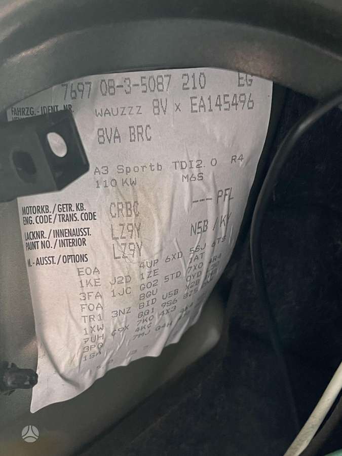 Audi A3 for parts