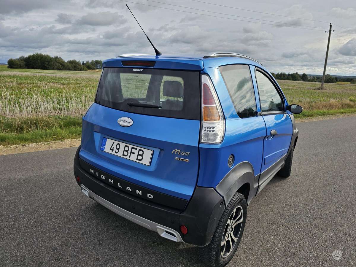 Microcar Mgo, 0.5 l., hatchback