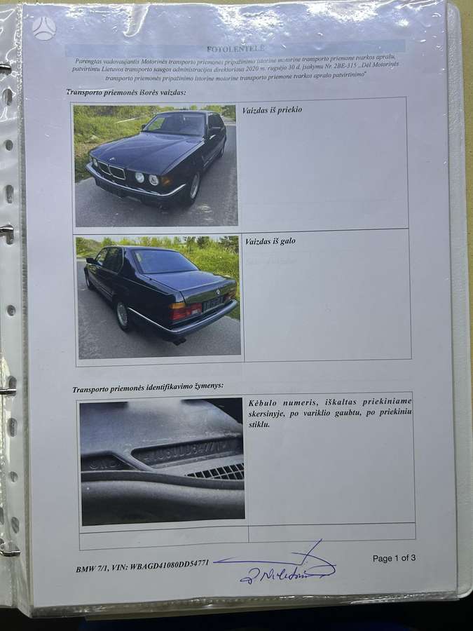 BMW 740, 4.0 l., Седан