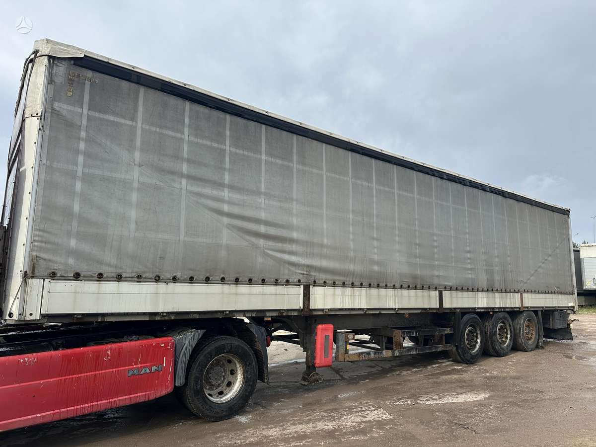 Schmitz Bort-schtora, curtainsider with dropside