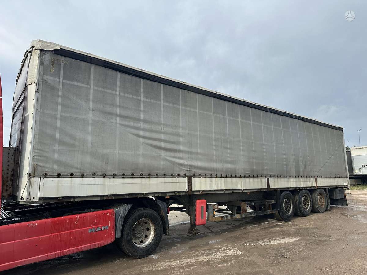 Schmitz Bort-schtora, curtainsider with dropside