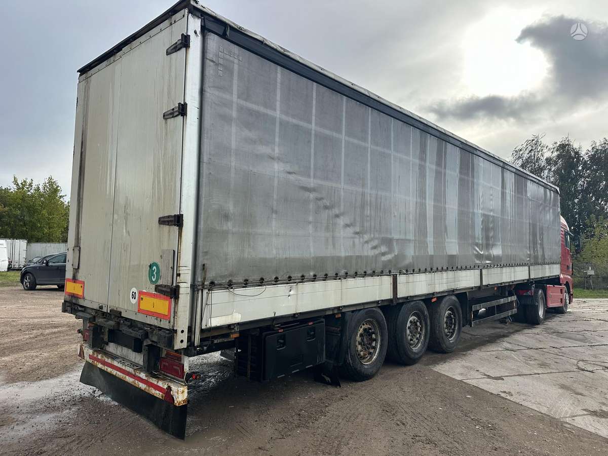 Schmitz Bort-schtora, curtainsider with dropside