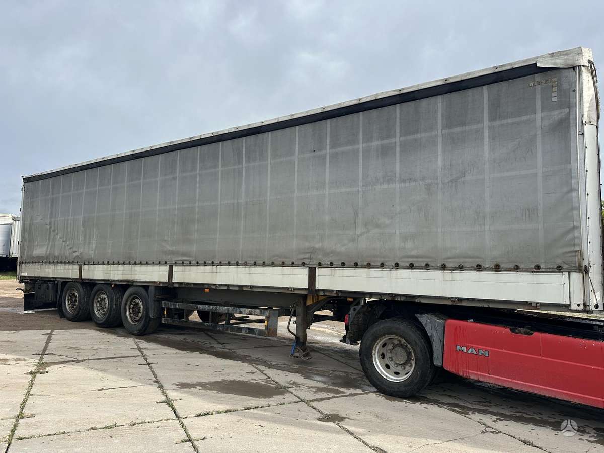 Schmitz Bort-schtora, curtainsider with dropside