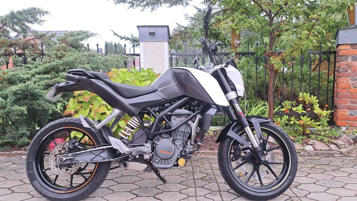 KTM Duke 125cc, street / classic