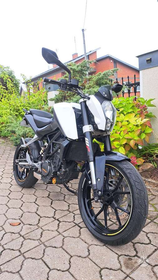 KTM Duke 125cc, street / classic