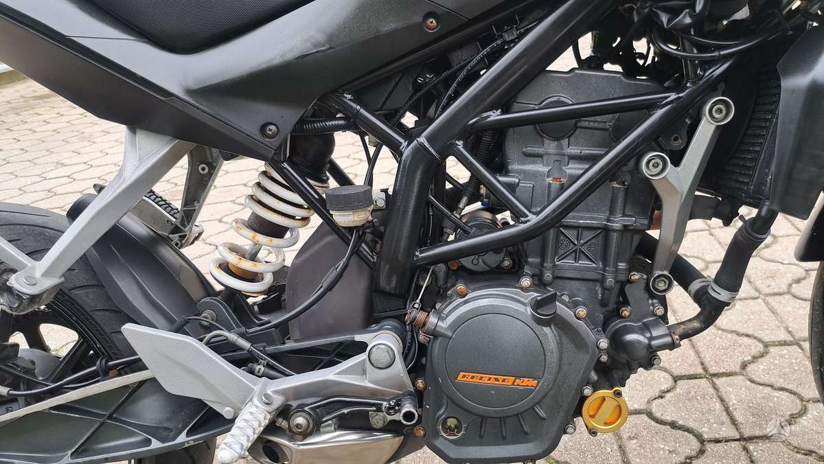 KTM Duke 125cc, street / classic