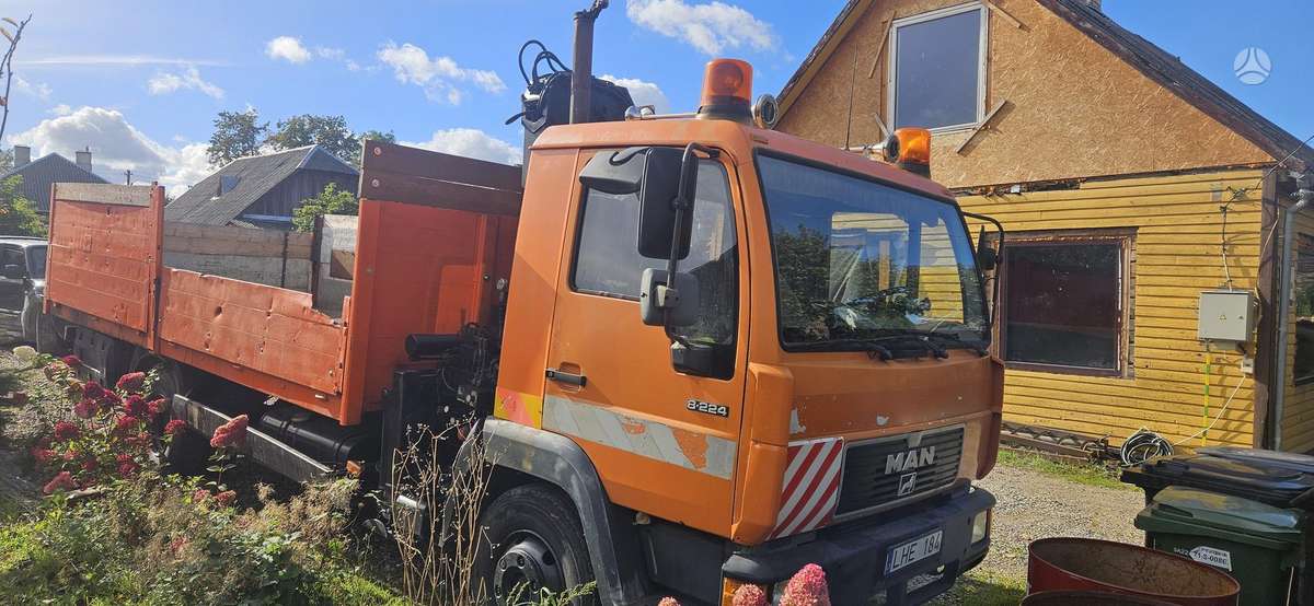 Mercedes-Benz Atego, с краном