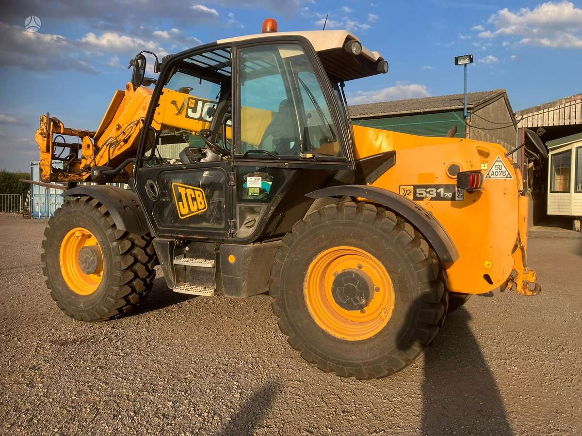 JCB 531-70 AGRISUPER, self-propelled loaders