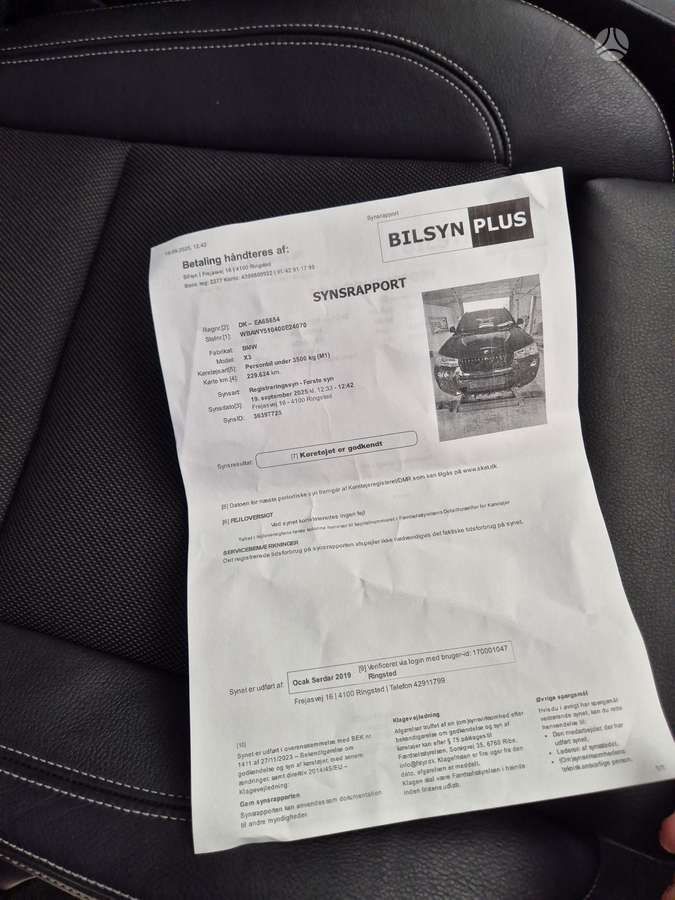 BMW X3, 3.0 l., off-road / crossover