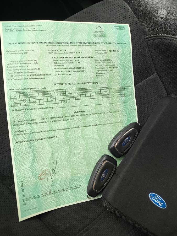 Ford S-MAX, 2.2 l., Минивэн