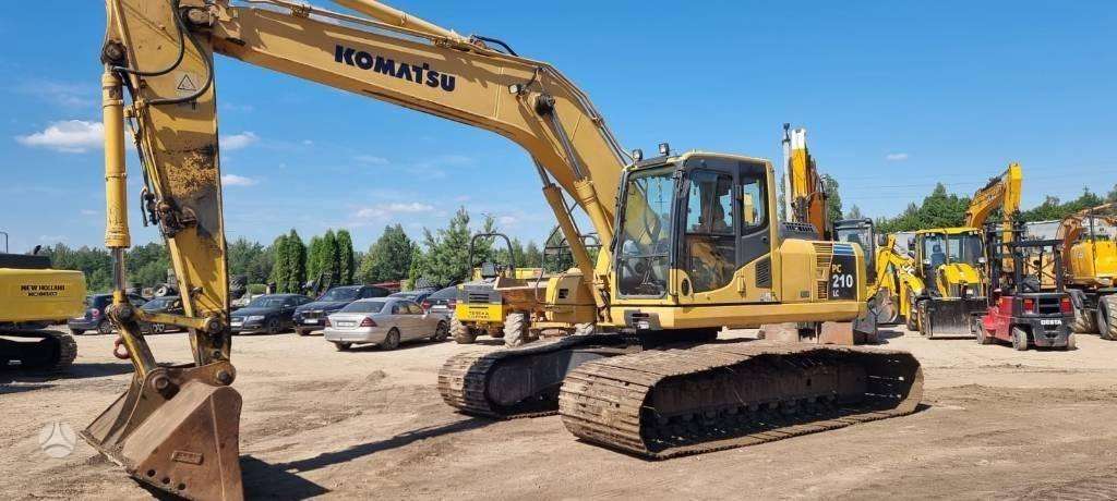 Komatsu PC 210-8 Bog Master, excavator