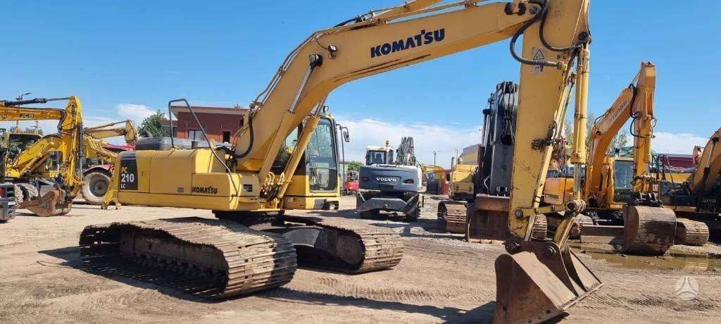 Komatsu PC 210-8 Bog Master, excavator
