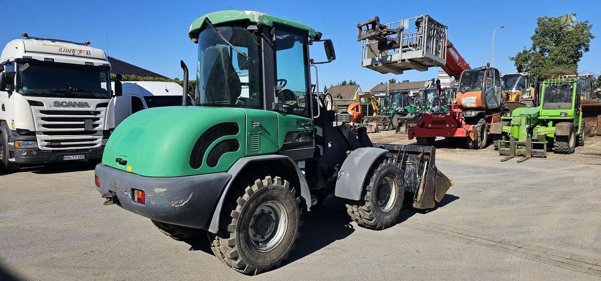 Terex TL80, фронтальные погрузчики