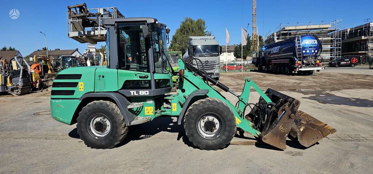Terex TL80, фронтальные погрузчики