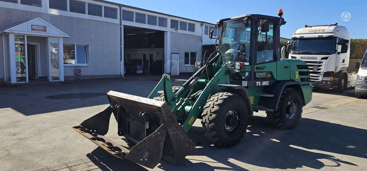 Terex TL80, фронтальные погрузчики