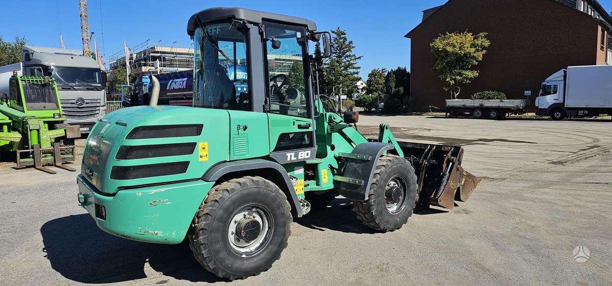 Terex TL80, фронтальные погрузчики
