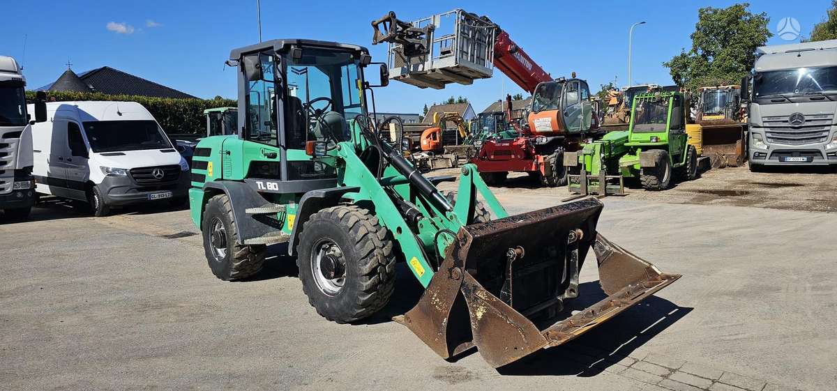 Terex TL80, фронтальные погрузчики