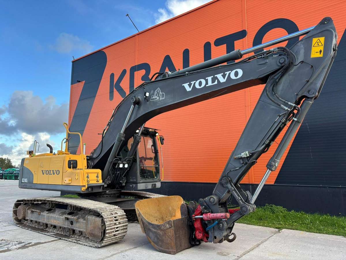 Volvo EC 210 CL, ekskavatoriai