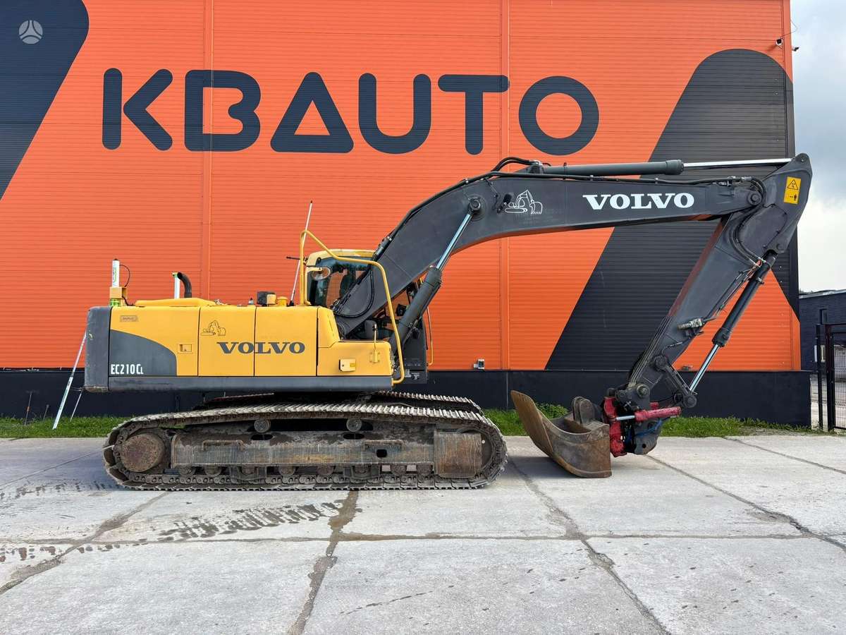 Volvo EC 210 CL, ekskavatoriai