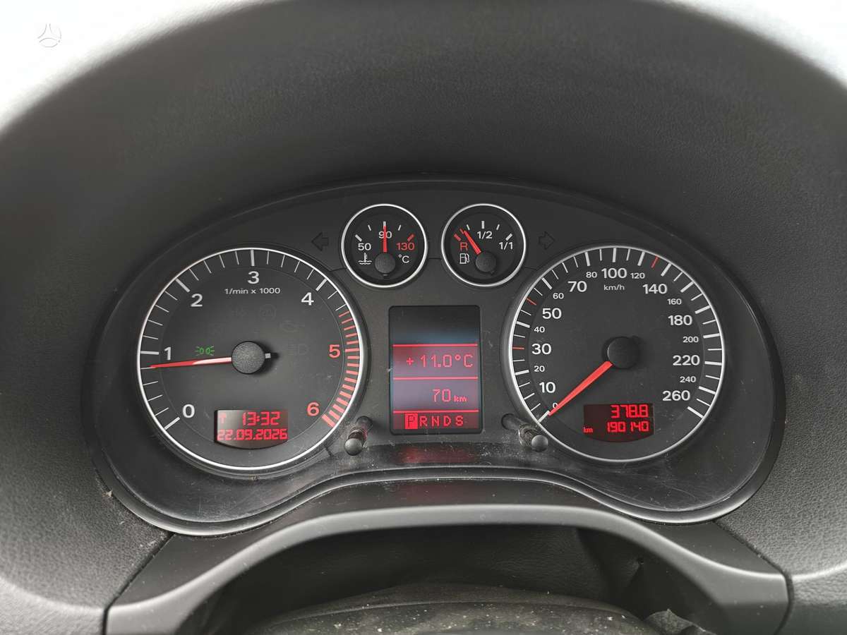 Audi A3, 2.0 l., hatchback