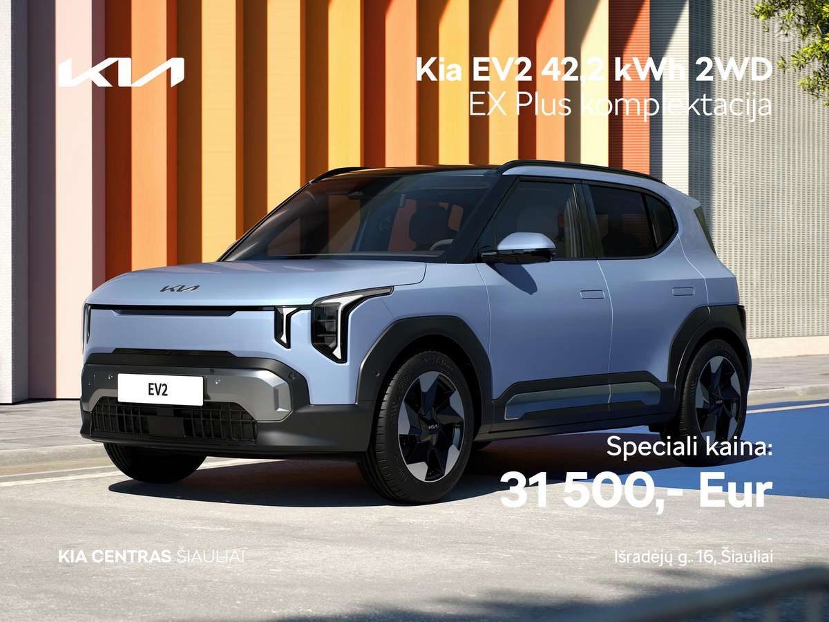 Kia EV2, 42 kWh, hečbekas