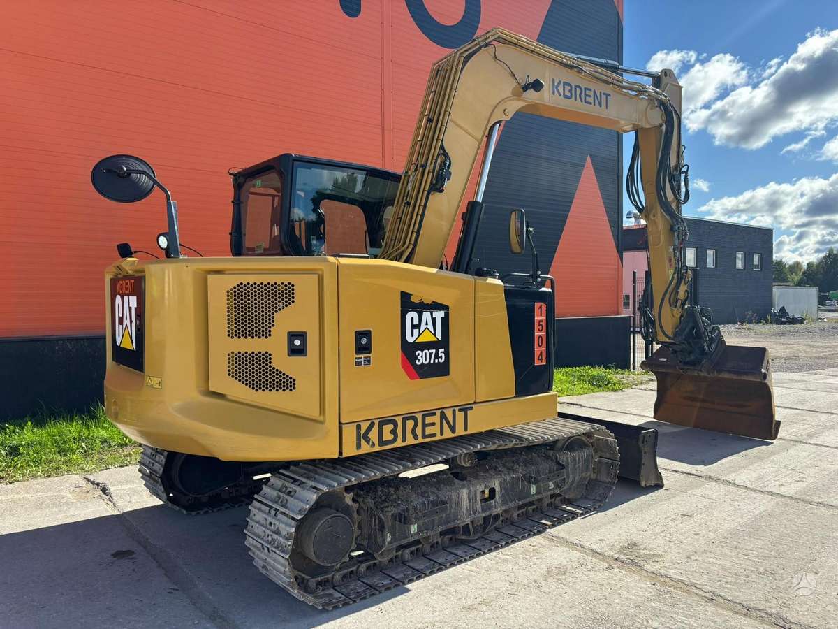 Caterpillar 307.5 07A, экскаваторы