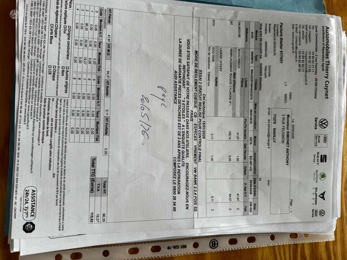 Audi A4, 2.0 l., universalas