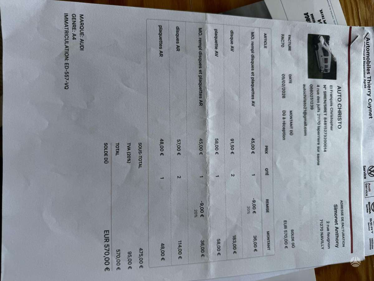 Audi A4, 2.0 l., universalas