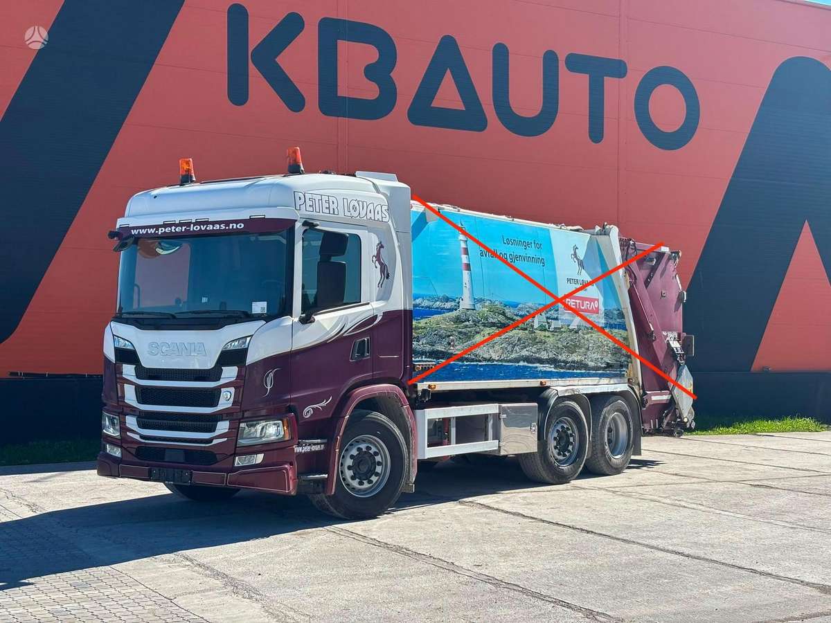 Scania G 370 6x2/4, cab-chassis trucks