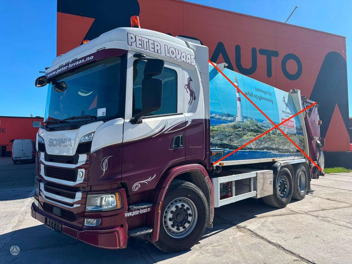Scania G 370 6x2/4, шасси