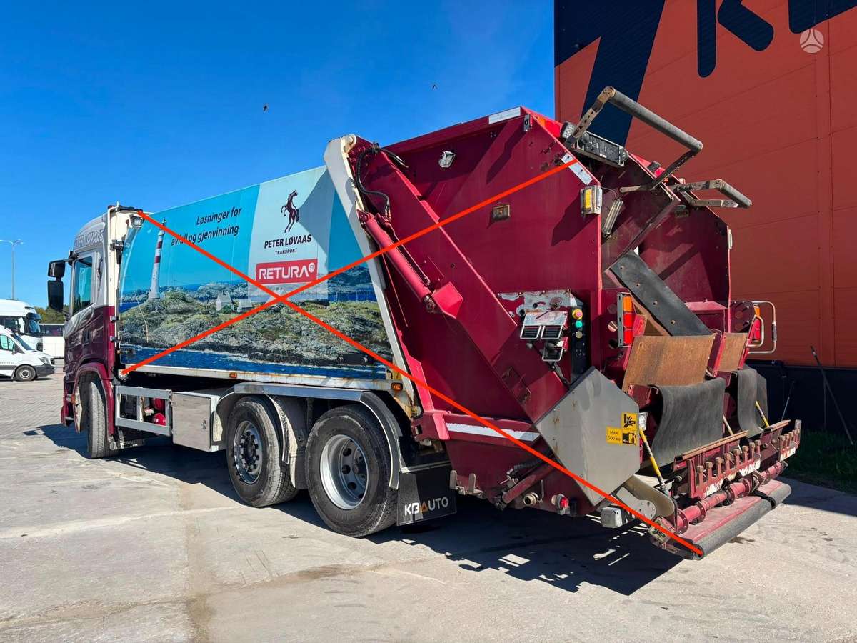 Scania G 370 6x2/4, шасси