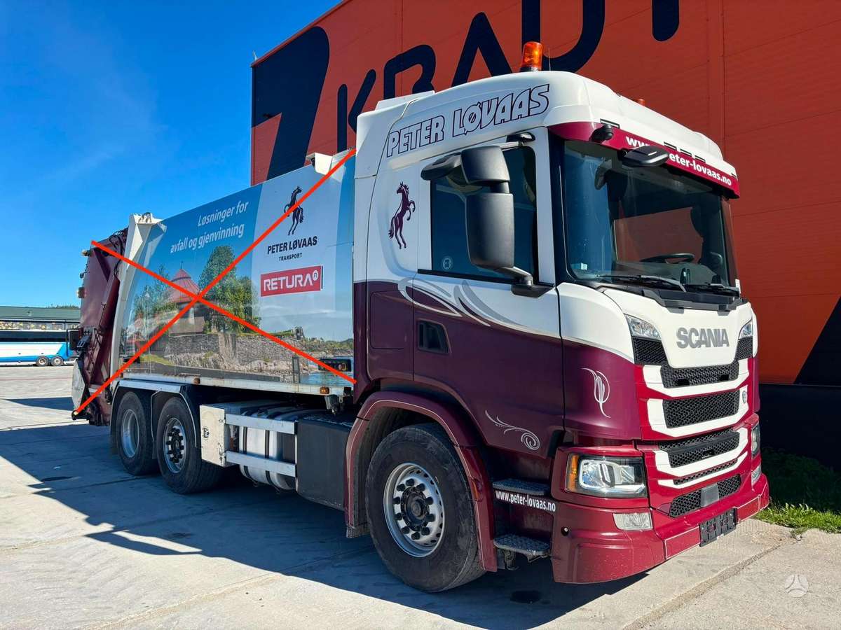 Scania G 370 6x2/4, cab-chassis trucks