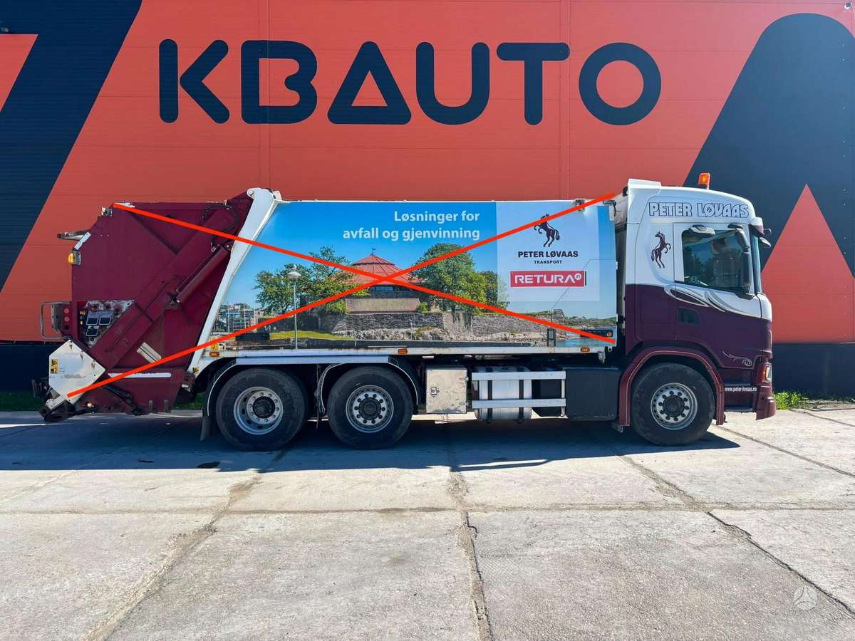 Scania G 370 6x2/4, cab-chassis trucks
