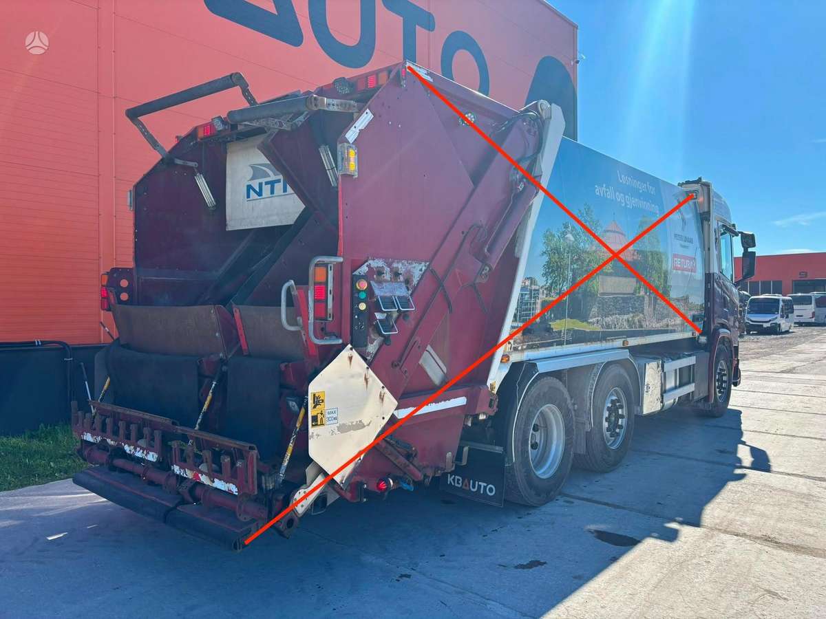 Scania G 370 6x2/4, cab-chassis trucks