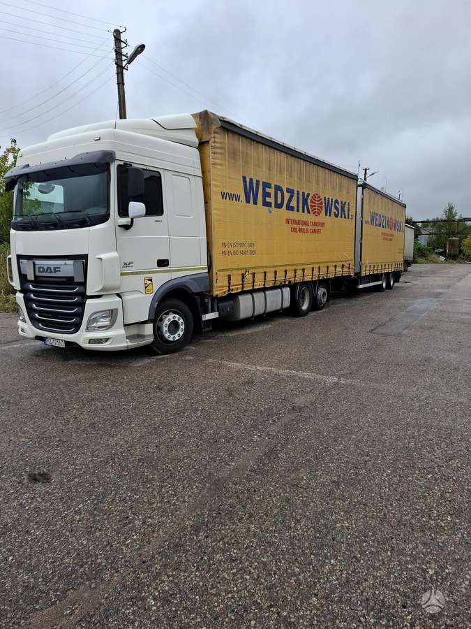 DAF XF460, пологовые / тентовые