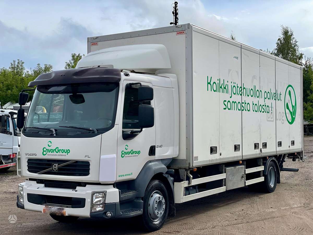 Volvo FL, box trucks / box vans