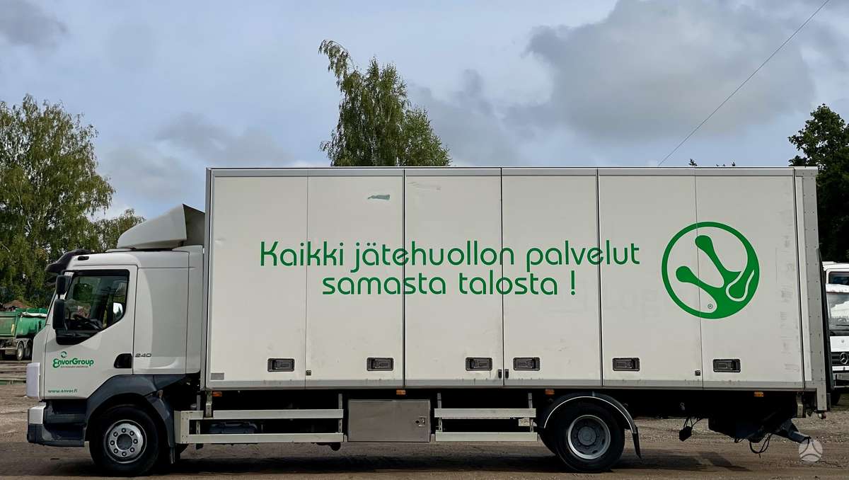 Volvo FL, box trucks / box vans