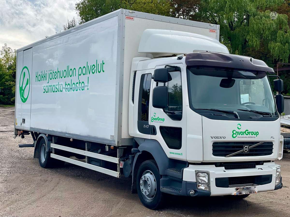 Volvo FL, box trucks / box vans