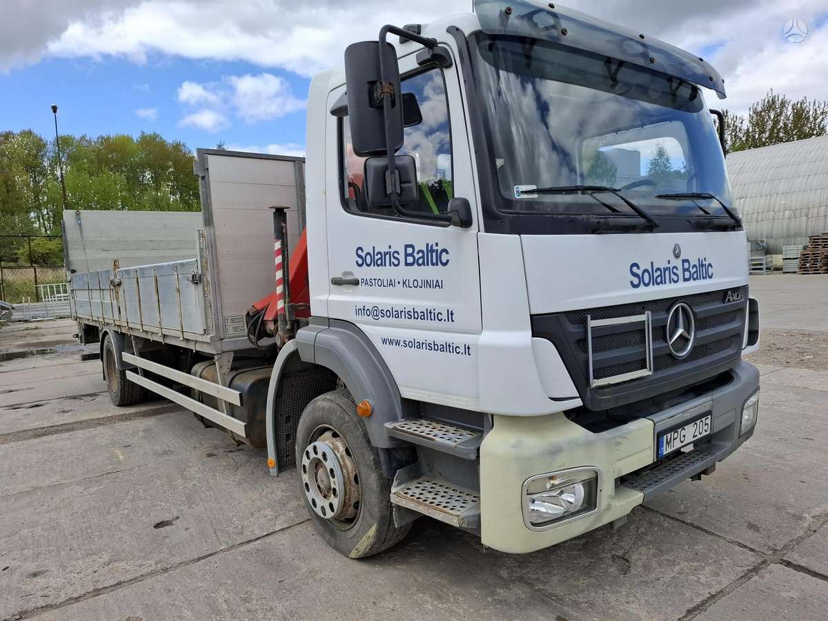 Mercedes-Benz AXOR, ATEGO, dropside trucks