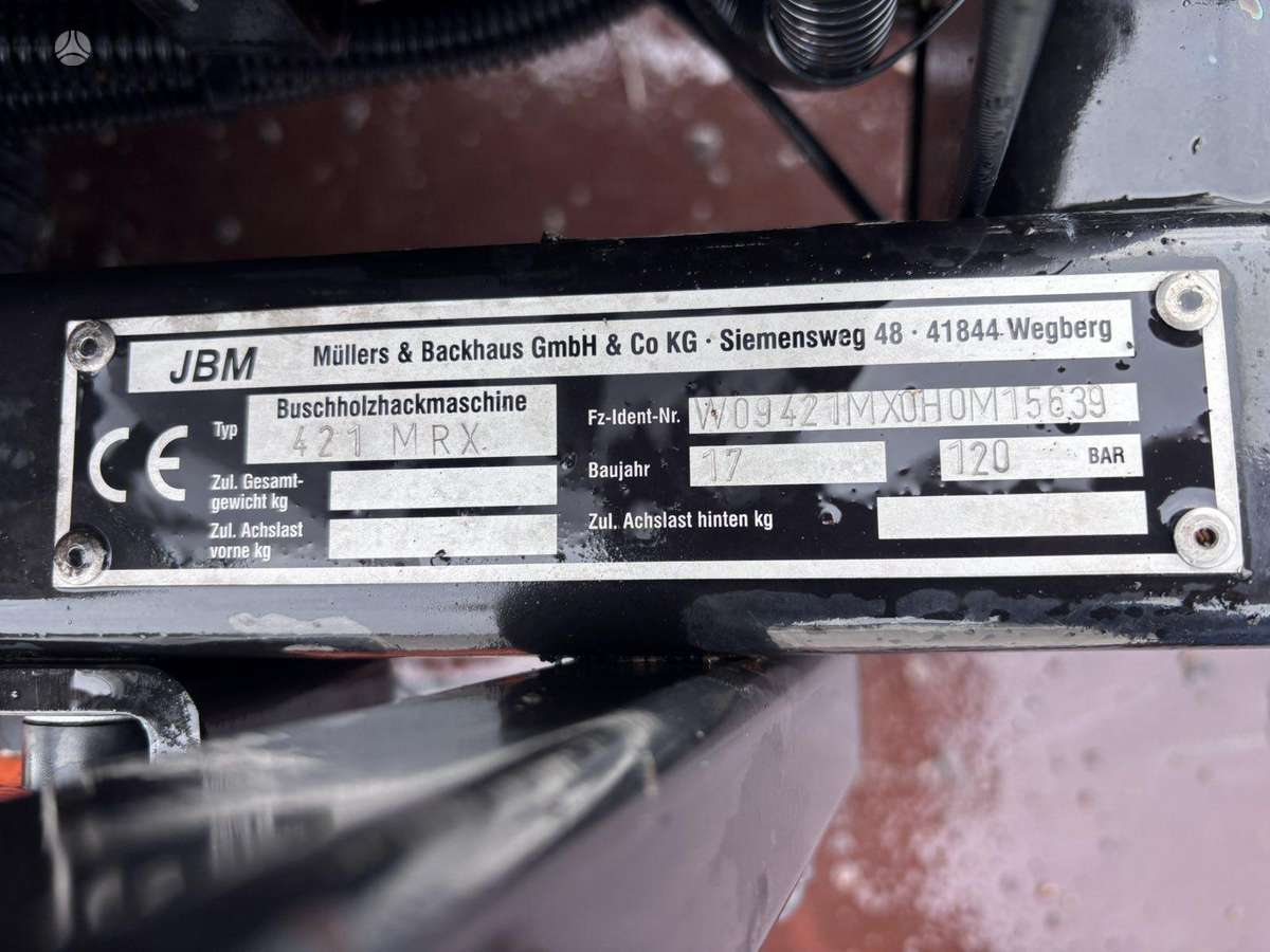 -Kita- JBM 421 MX, измельчители / дровоколы