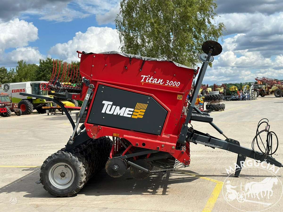 Tume Titan 3000, 3 m., seeders, planters