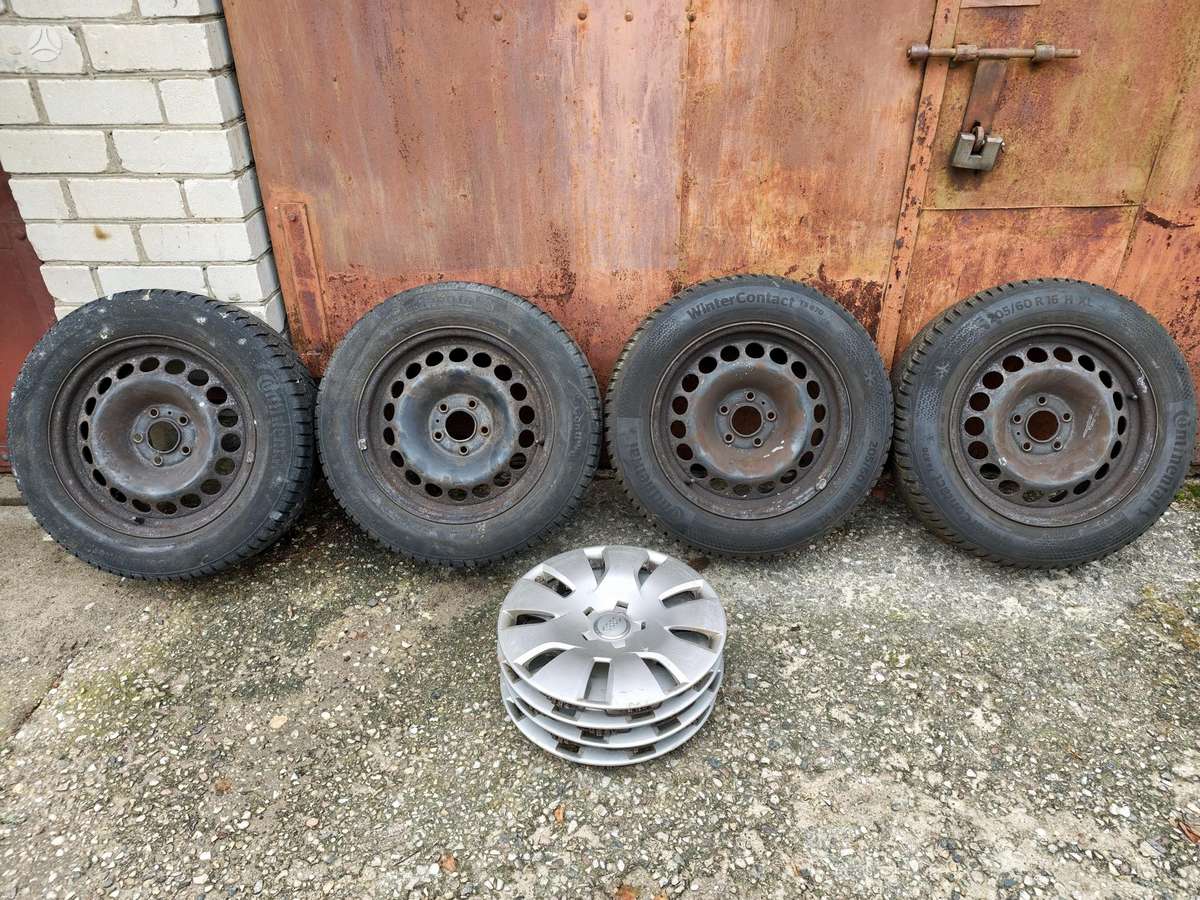Audi A4, stamped steel, R16