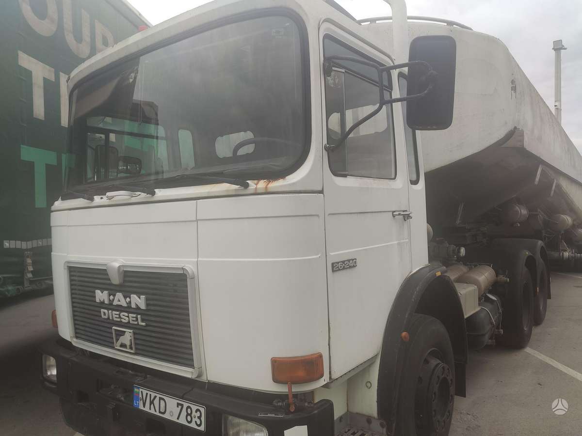 MAN 26.240, автоцистерны