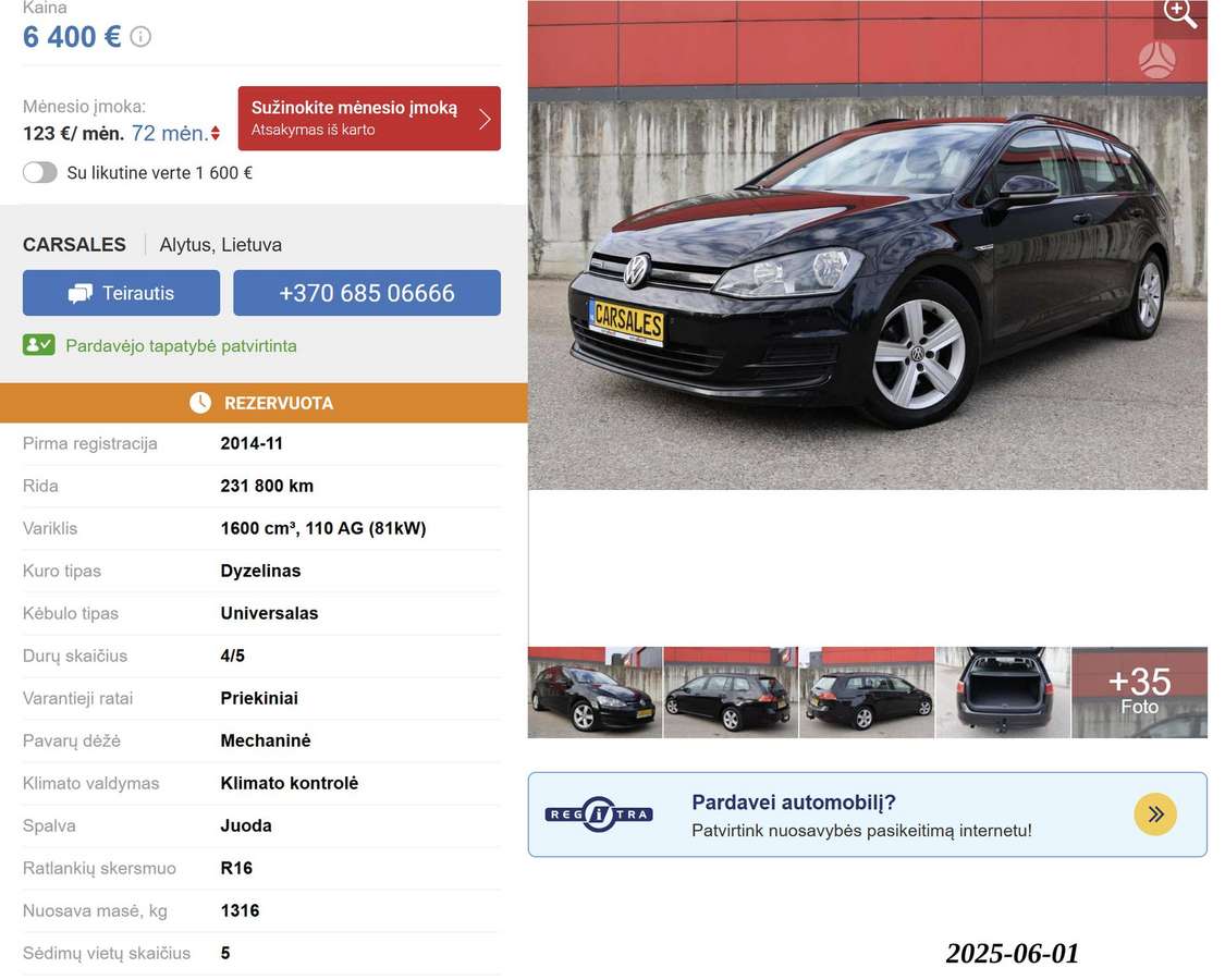 Volkswagen Golf 2014 — photo 38