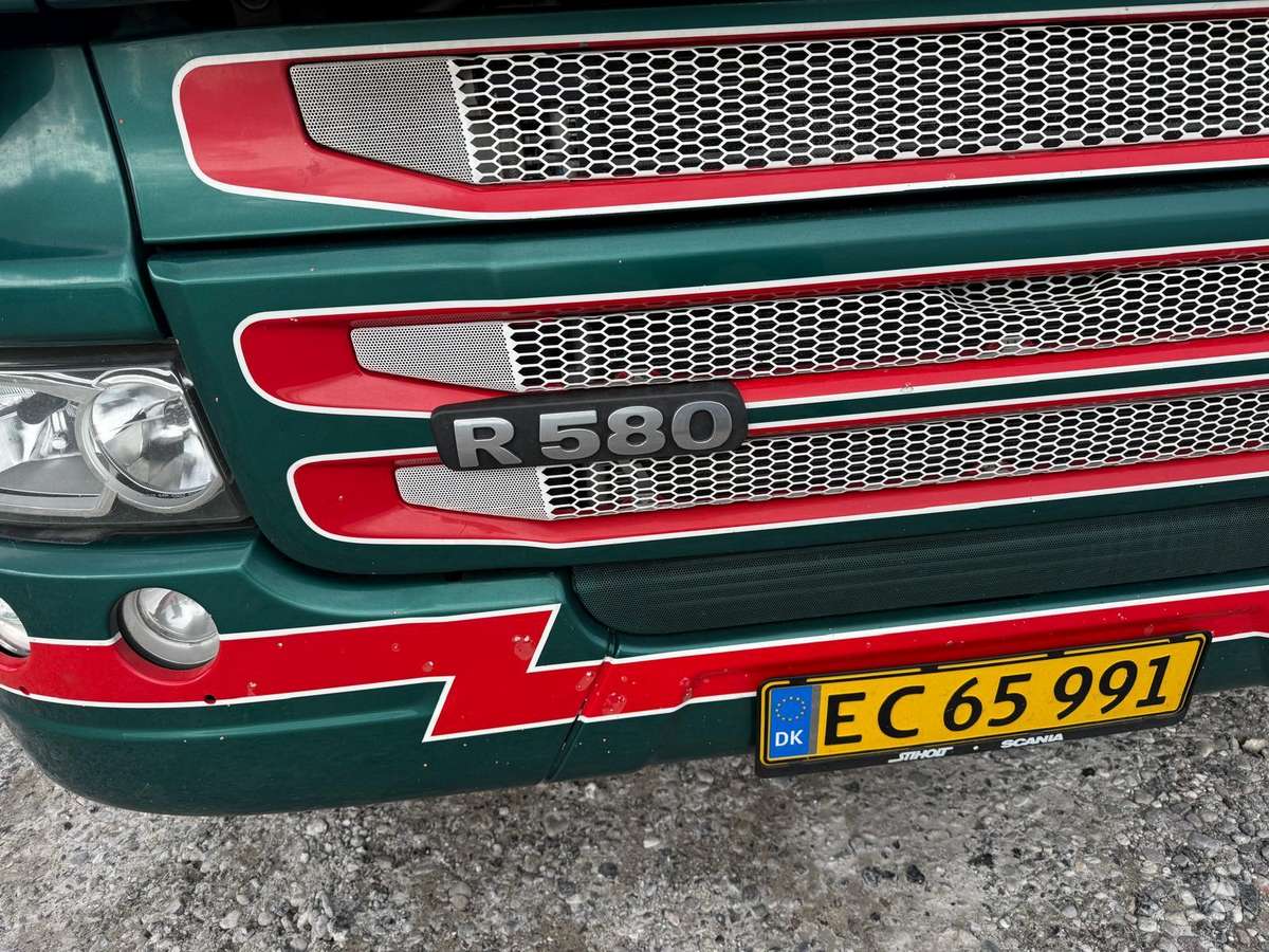 Scania R580 Tripusis vertimas, самосвалы