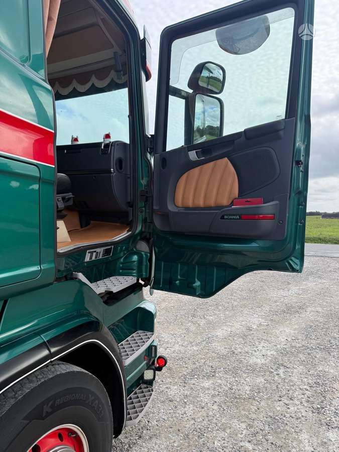 Scania R580 Tripusis vertimas, самосвалы