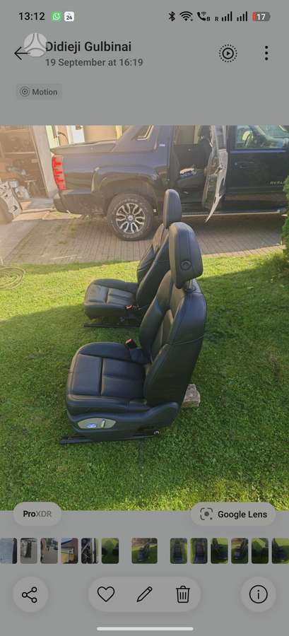 Porsche Cayenne seats